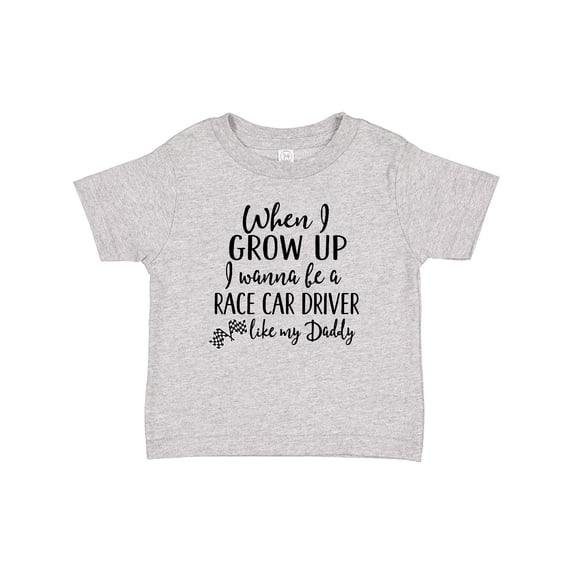 Inktastic Future Race Car Driver Like Daddy Boys Baby T-Shirt