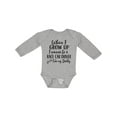 thumbnail image 1 of Inktastic Future Race Car Driver Like Daddy Boys Long Sleeve Baby Bodysuit, 1 of 5