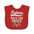 thumbnail image 1 of Inktastic Future Race Car Driver Racing Boys Baby Bib, 1 of 4