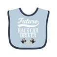 thumbnail image 1 of Inktastic Future Race Car Driver Racing Boys Baby Bib, 1 of 4