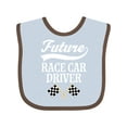 thumbnail image 1 of Inktastic Future Race Car Driver Racing Boys Baby Bib, 1 of 4