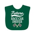 thumbnail image 1 of Inktastic Future Race Car Driver Racing Boys Baby Bib, 1 of 4