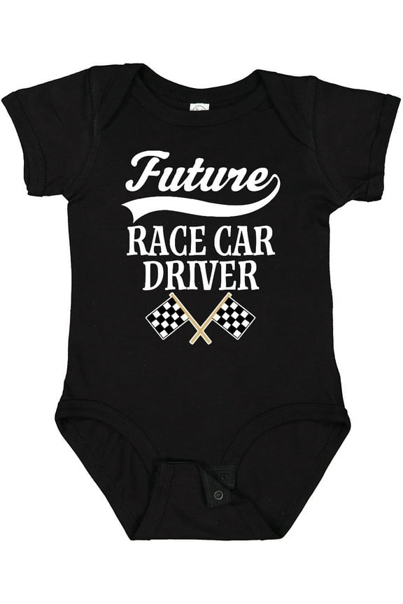 Future Race Car Driver Racing Boys Baby Bodysuit