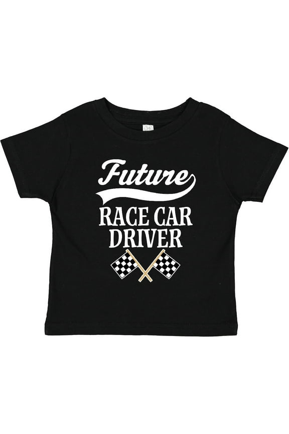 Future Race Car Driver Racing Boys Toddler T-Shirt