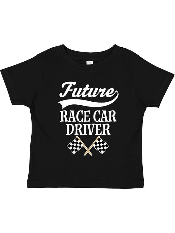 Future Race Car Driver Racing Boys Toddler T-Shirt