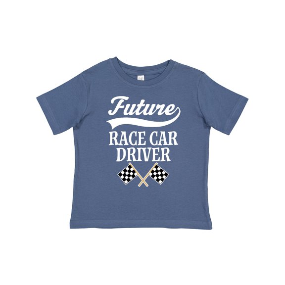 Inktastic Future Race Car Driver Racing Boys Toddler T-Shirt
