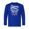 thumbnail image 1 of Inktastic Future Race Car Driver Racing Long Sleeve Youth T-Shirt, 1 of 5