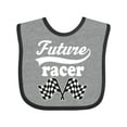 thumbnail image 1 of Inktastic Future Racer Car Racing Boys or Girls Baby Bib, 1 of 4