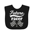 thumbnail image 1 of Inktastic Future Racer Car Racing Boys or Girls Baby Bib, 1 of 4
