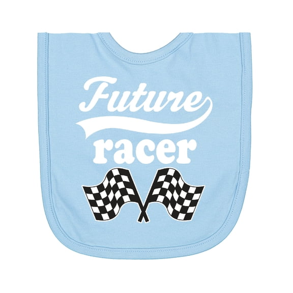 Inktastic Future Racer Car Racing Newborn Bib