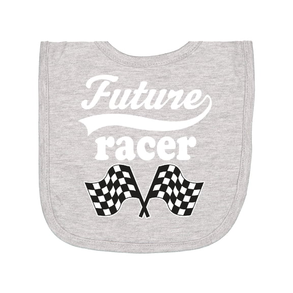 Inktastic Future Racer Car Racing Newborn Bib