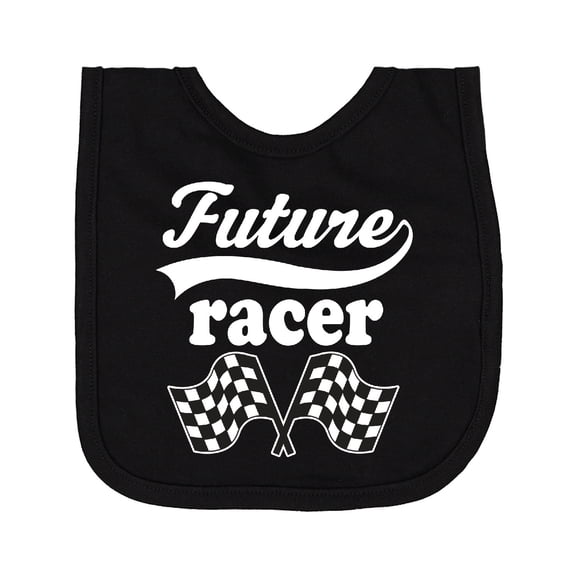 Inktastic Future Racer Car Racing Newborn Bib