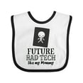 thumbnail image 1 of Inktastic Future Rad Tech Radiology Technician Like Mommy Boys or Girls Baby Bib, 1 of 4
