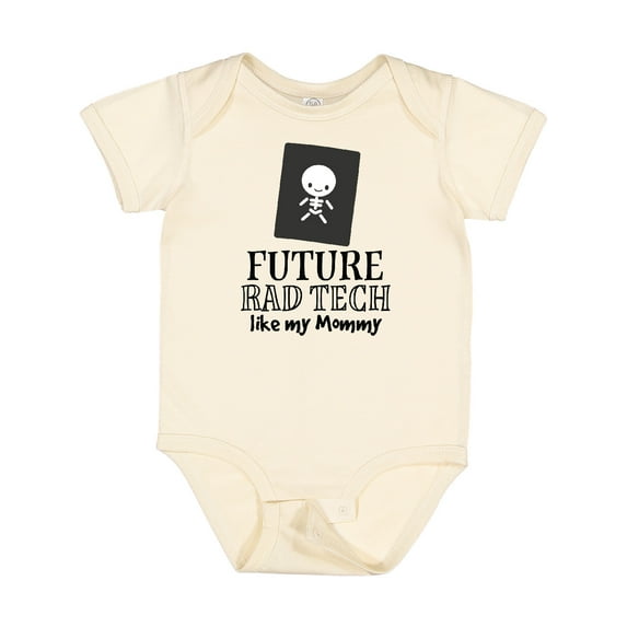 Inktastic Future Rad Tech Radiology Technician Like Mommy Boys or Girls Baby Bodysuit