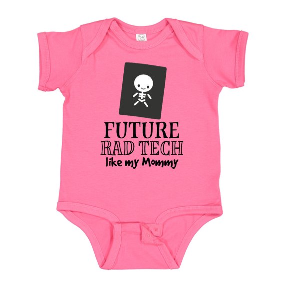 Inktastic Future Rad Tech Radiology Technician Like Mommy Boys or Girls Baby Bodysuit