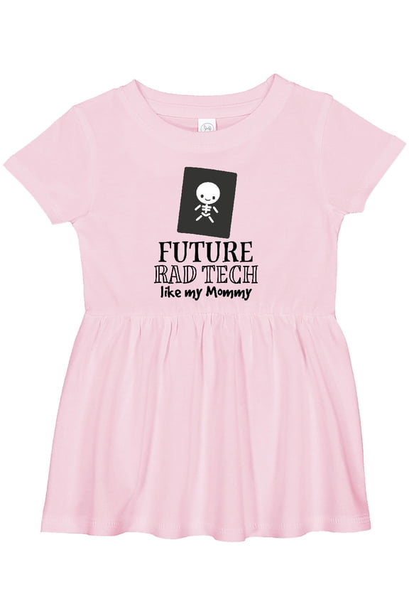 Future Rad Tech Radiology Technician Like Mommy Girls Baby Dress