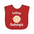 thumbnail image 1 of Inktastic Future Radiologist Occupation Boys or Girls Baby Bib, 1 of 4