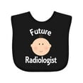 thumbnail image 1 of Inktastic Future Radiologist Occupation Boys or Girls Baby Bib, 1 of 4