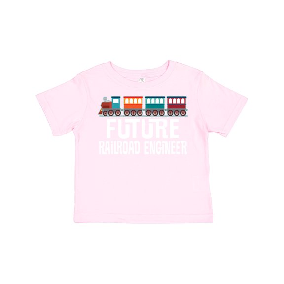 Inktastic Future Railroad Engineer Train Boys or Girls Toddler T-Shirt