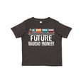 thumbnail image 1 of Inktastic Future Railroad Engineer Train Boys or Girls Toddler T-Shirt, 1 of 5