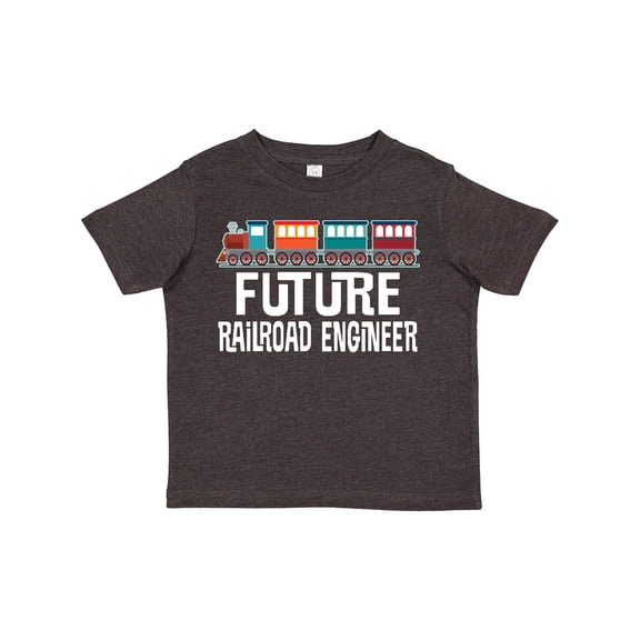 Inktastic Future Railroad Engineer Train Boys or Girls Toddler T-Shirt