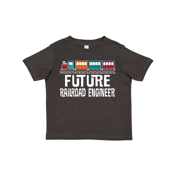 Inktastic Future Railroad Engineer Train Boys or Girls Toddler T-Shirt