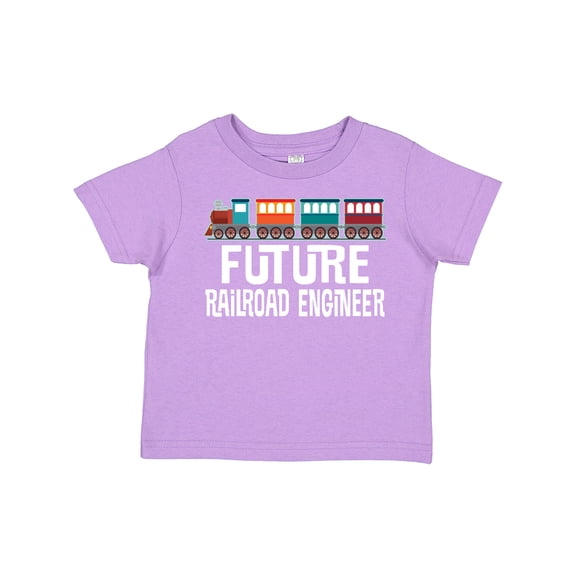 Inktastic Future Railroad Engineer Train Boys or Girls Toddler T-Shirt