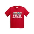 thumbnail image 1 of Inktastic Future Railroad Engineer Train Youth T-Shirt, 1 of 5