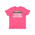 thumbnail image 1 of Inktastic Future Railroad Engineer Train Youth T-Shirt, 1 of 5