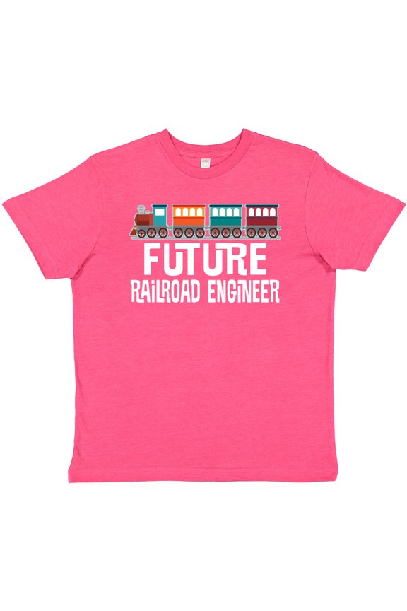 Future Railroad Engineer Train Youth T-Shirt