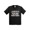 thumbnail image 1 of Inktastic Future Railroad Engineer Train Youth T-Shirt, 1 of 5