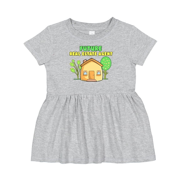 Inktastic Future Real Estate Agent Girls Baby Dress