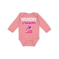 thumbnail image 1 of Inktastic Future Researcher in Training Scientist Boys or Girls Long Sleeve Baby Bodysuit, 1 of 5