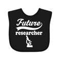thumbnail image 1 of Inktastic Future Researcher Science Job Boys or Girls Baby Bib, 1 of 4
