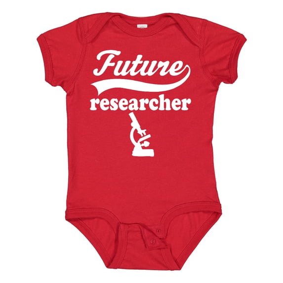 Inktastic Future Researcher Science Job Boys or Girls Baby Bodysuit