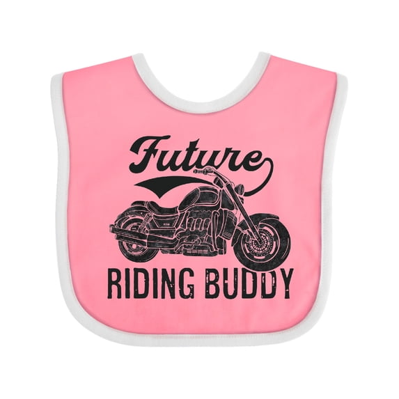 Inktastic Future Riding Buddy Boys or Girls Baby Bib