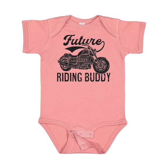 Inktastic Future Riding Buddy Boys or Girls Baby Bodysuit