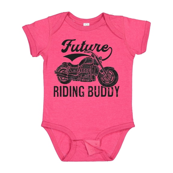 Inktastic Future Riding Buddy Boys or Girls Baby Bodysuit
