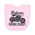 thumbnail image 1 of Inktastic Future Riding Buddy Newborn Bib, 1 of 3