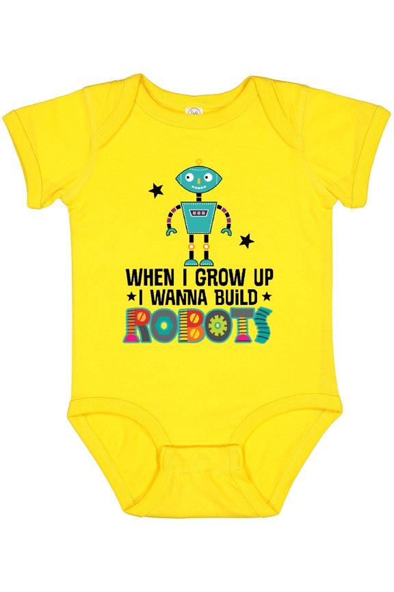 Future Robot Builder Robotics Engineer Boys or Girls Baby Bodysuit