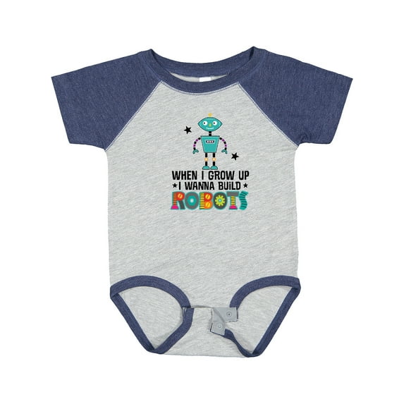 Inktastic Future Robot Builder Robotics Engineer Boys or Girls Baby Bodysuit