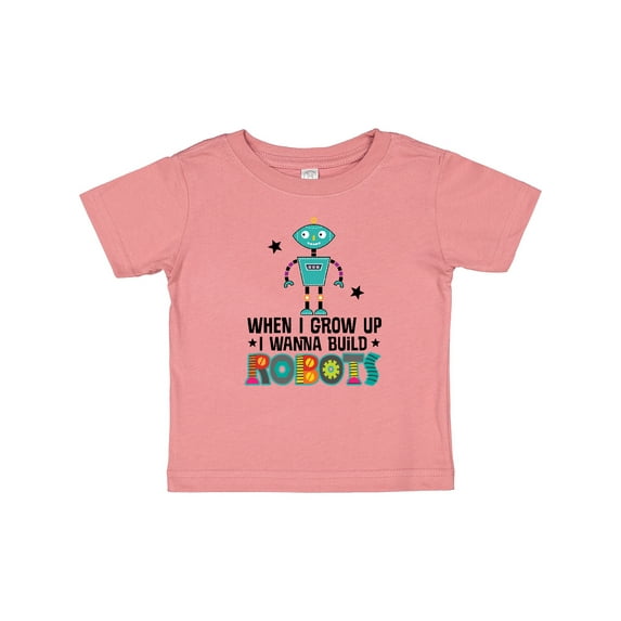 Inktastic Future Robot Builder Robotics Engineer Boys or Girls Baby T-Shirt