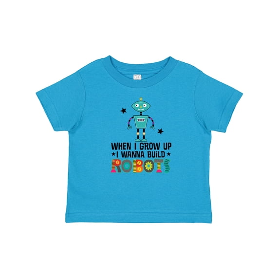 Inktastic Future Robot Builder Robotics Engineer Boys or Girls Baby T-Shirt