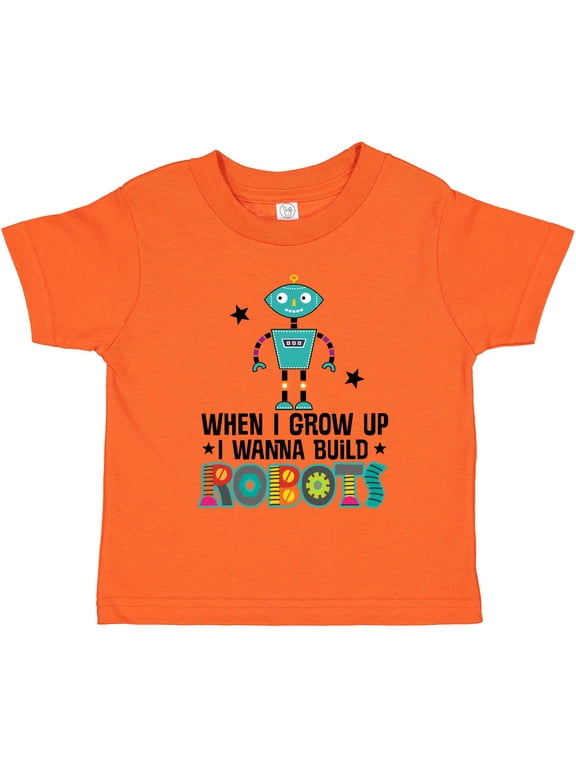 Future Robot Builder Robotics Engineer Boys or Girls Toddler T-Shirt
