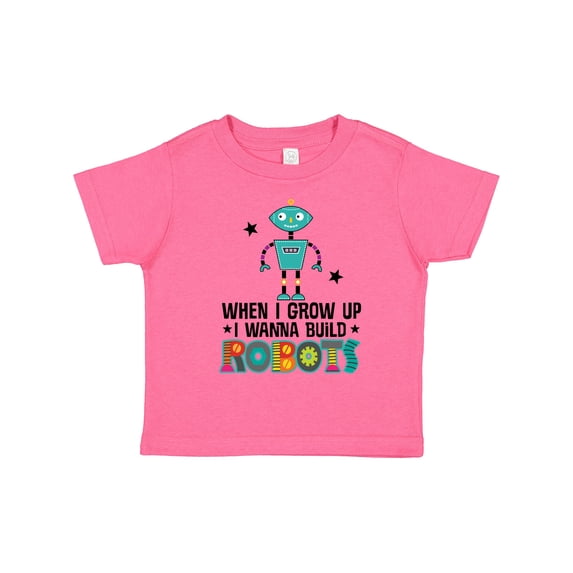 Inktastic Future Robot Builder Robotics Engineer Boys or Girls Toddler T-Shirt