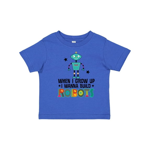 Inktastic Future Robot Builder Robotics Engineer Boys or Girls Toddler T-Shirt