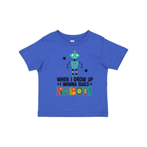 Inktastic Future Robot Builder Robotics Engineer Boys or Girls Toddler T-Shirt