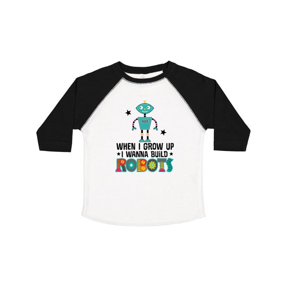 Inktastic Future Robot Builder Robotics Engineer Boys or Girls Toddler T-Shirt