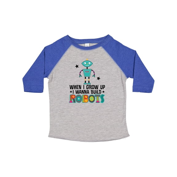 Inktastic Future Robot Builder Robotics Engineer Boys or Girls Toddler T-Shirt