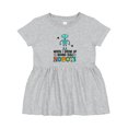 thumbnail image 1 of Inktastic Future Robot Builder Robotics Engineer Girls Baby Dress, 1 of 5